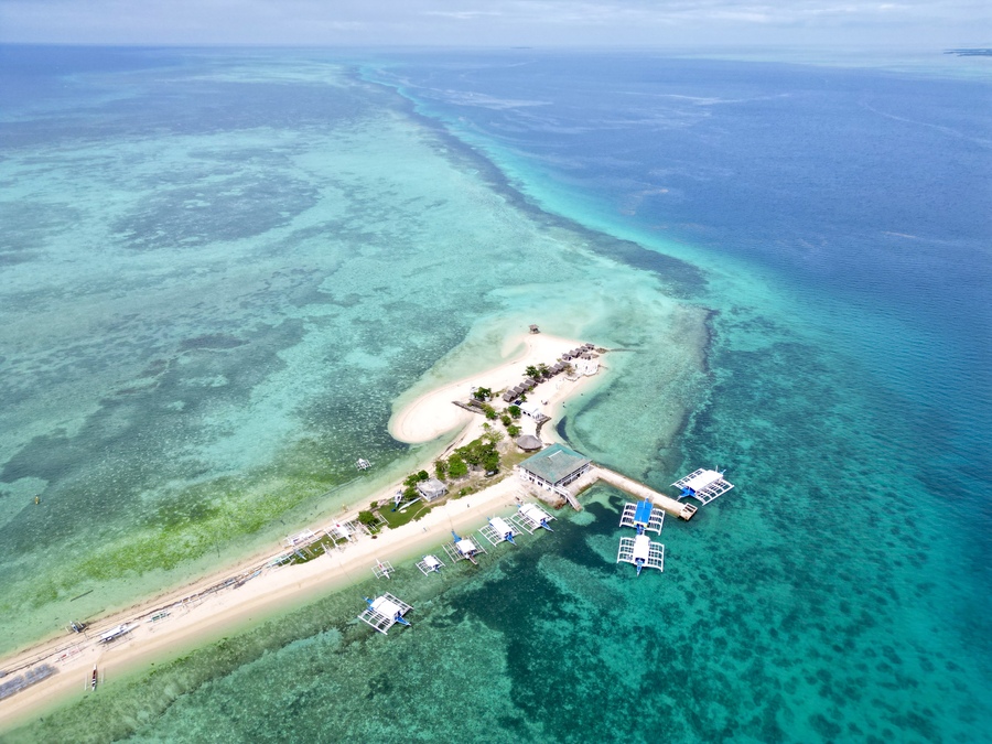 【セブ島/1日】天国に一番近い『パンダノン島』と『ヒルトゥガン島』の豪華2島巡り☆シュノーケリング＆BBQランチ付《送迎あり・日本人スタッフ同行◎》（No.15）