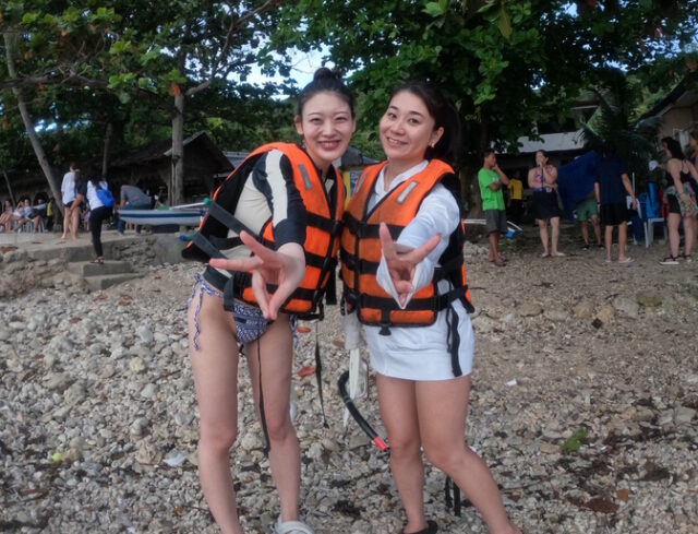 離島　シュノーケリング