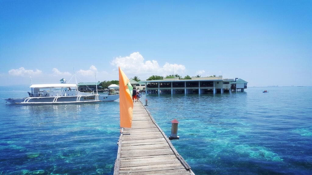 ナルスアン島　桟橋