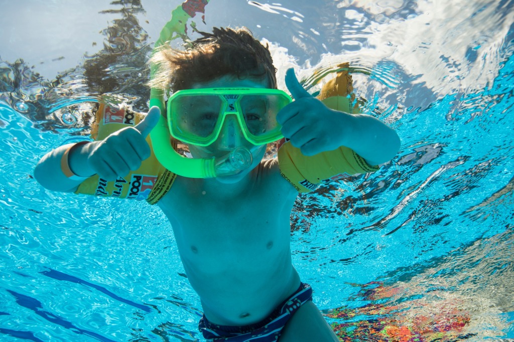 子供　プール　ゴーグル