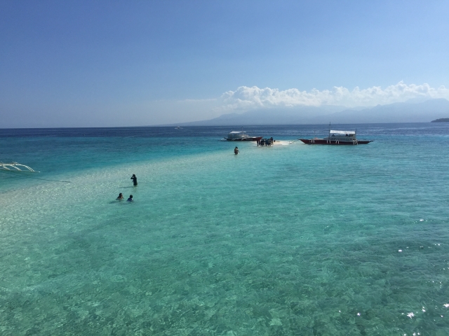 オスロブの海　絶景