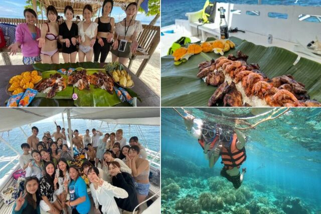 セブ島　シュノーケル　BBQ
